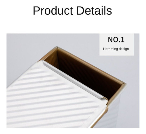 Molde De Pan Antiadherente Toast Box
