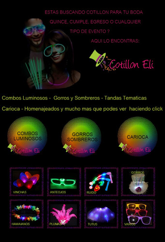 Imagen 6 de 7 de Cotillon Tanda Tematica Hawaiana Combo Hawaiano Super Variad