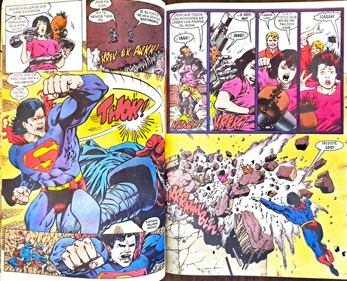 Revista Dc Superman El Hombre De Acero Masacre En Metropolis (Usado)