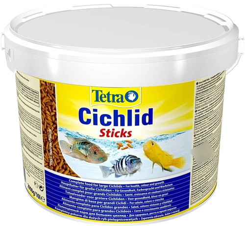 Tetra Cichlid Sticks 3 Kg Cíclidos Africanos Americanos Poly