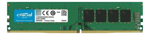 Memoria Crucial 8gb Pc 2666mhz Ddr4 Gamer Escritorio (Usado)