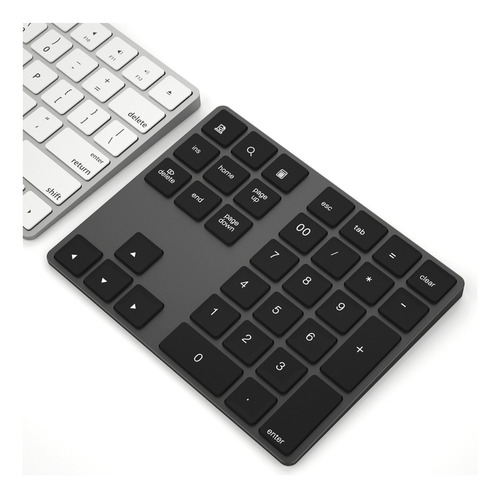 L Teclado Numérico Sem Fio Bt De 34 Teclas Para Windows/io