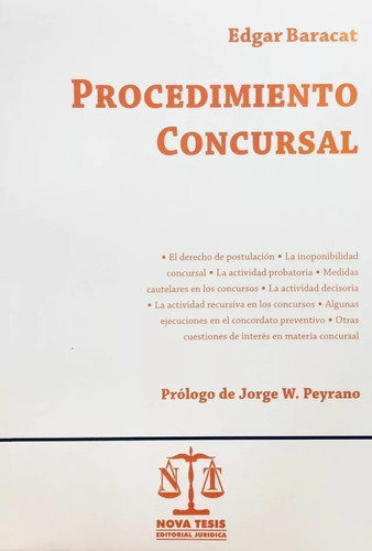 Procedimiento Concursal - Edgar Baracat