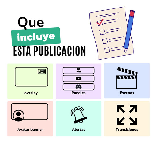 Stream Diseño Animado - Pack Elite - Twich, Kick, Yt, Fb