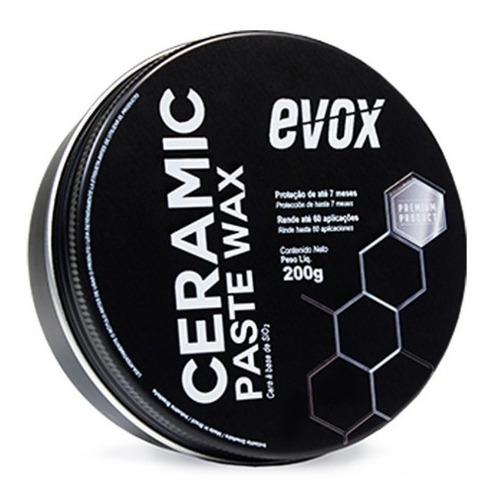 Cera Em Pasta Ceramic Paste Base Sio2 Wax 200g Evox 