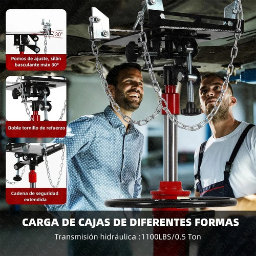 Gato Telescopico Para Transmisiones 500kg