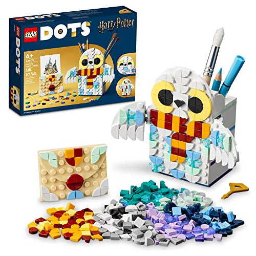 Portalápices Lego Dots Hedwig 41809, Diseño De Búho De Harry