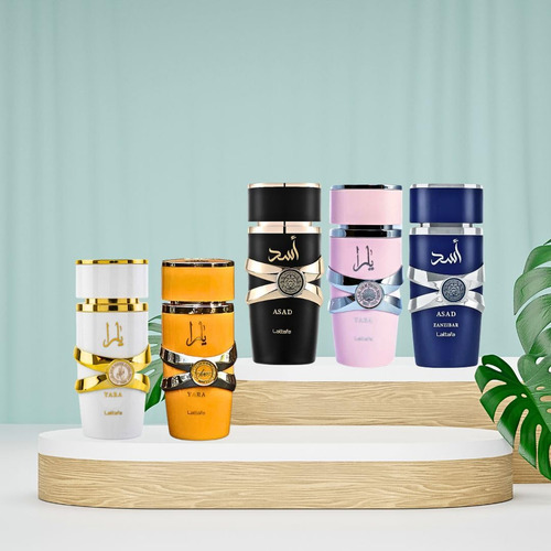 Kit De Perfumes Lattafa Yara 5 Fragrâncias 100ml Cada
