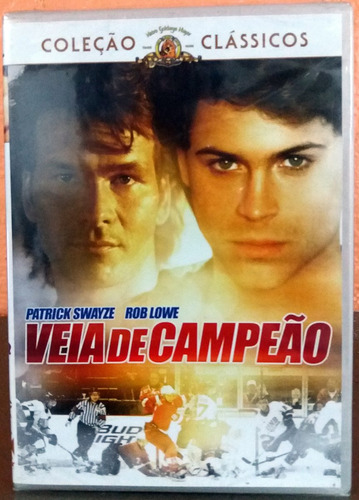 Dvd Veia De Campeão - Patrick Swayze Rob Lowe / Novo Lacrado