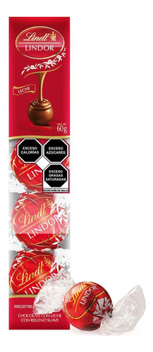 Lindor Lindt Estuche Trufas Milk Chocolate 60grs (10 Piezas)