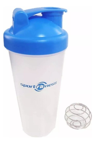 Termo Botella Shaker Con Mezclador Sportfitness 500ml Gym