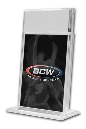 Bcw - Exhibidor Acrílico Para Tarjetas - Vertical Con Base