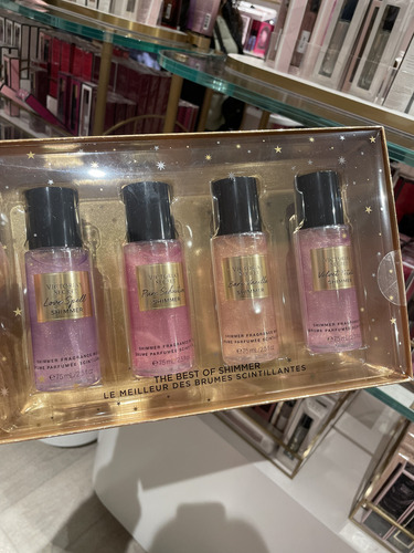 Victorias Secret Set 4 Body Mist Shimmer