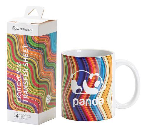Transfer Sublimable Craft Express Pequeño Olas De Colores