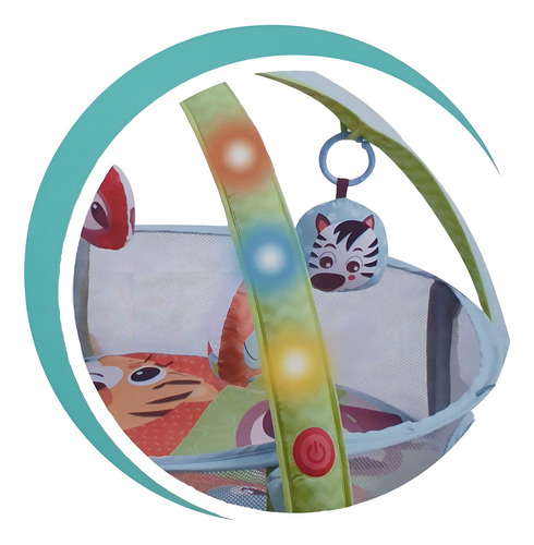 Gimnasio Bebe Aeiou Musical Luces Pelotas