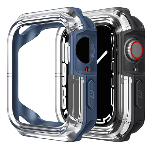 Funda Resistente Fintie Compatible Con La Serie Iwatch 45 Mm