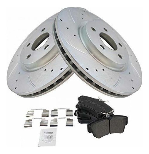 Kits De Frenos - Performance Drilled Slotted Brake Rotor