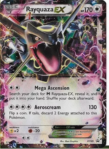 Carta Pokemon Rayquaza Gx (109/168) Lendário Dragão