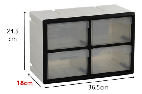 Organizador De Cajones Para Almacenamiento De 4 Cajones
