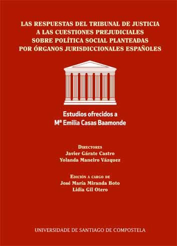 Libro Las Respuestas Del Tribunal De Justicia A Las Cuest...