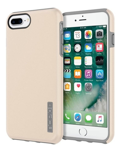 Case Incipio Dualpro  Para iPhone 7 Plus / 8 Plus Dorado