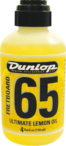 Lemon Oil Aceite De Limón 4 Oz 120ml Jim Dunlop 655-4 Cuota 