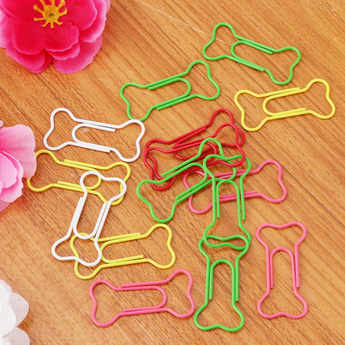 50 Piezas Metal De Clips Multipropósito Clips De Papel De
