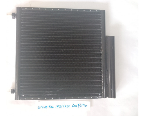 Condensador Universal 14x14x20 Con Filtro Flujo Paralelo 