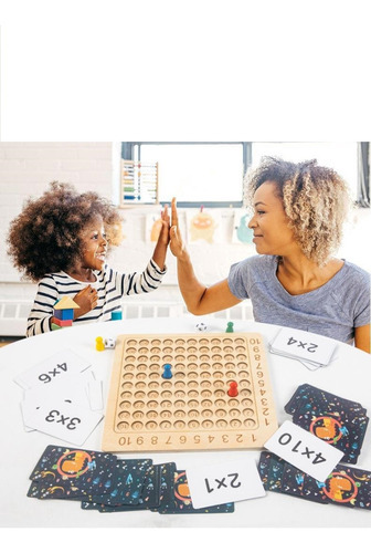 Juegos Educativos De Mesa De Multiplicar Juguetes B