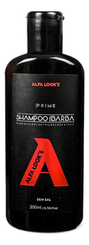 Alfa Look's Shampoo Para Barba 200 Ml