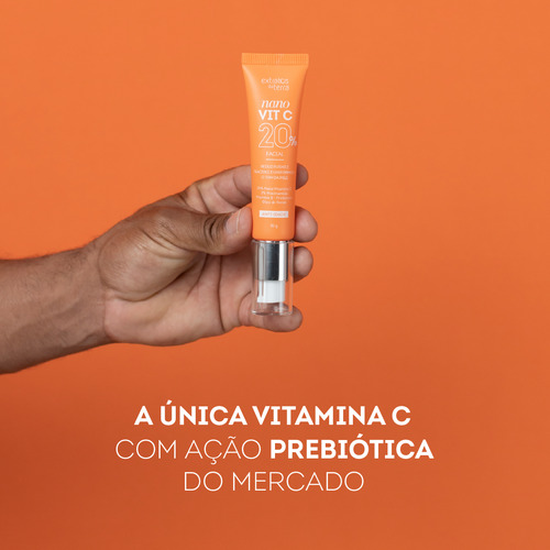 Creme Vitamina C Nano Vit C 20% Extratos Da Terra 30g