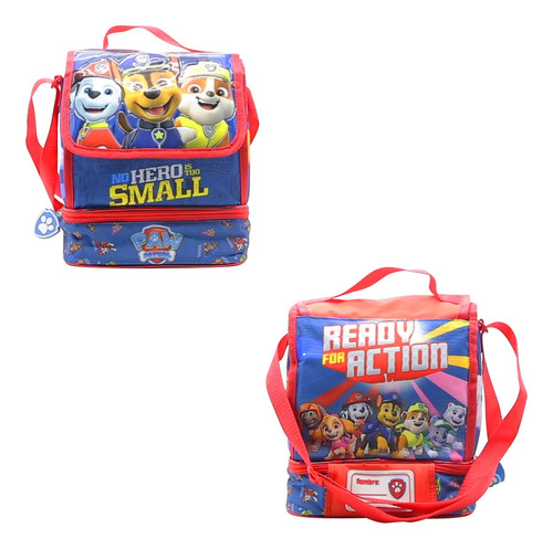 Lunchera Escolar Infantil Térmica Paw Patrol - Original