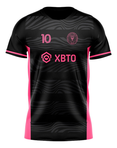 Camiseta Concepto Negra Inter Miami Messi 10