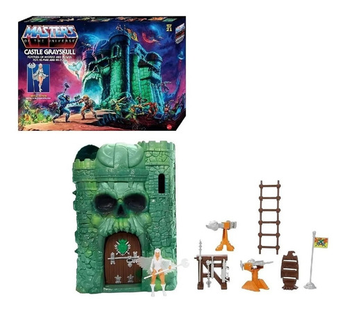 Castelo De Grayskull 68 Cm + Feiticeira Masters Of Universe