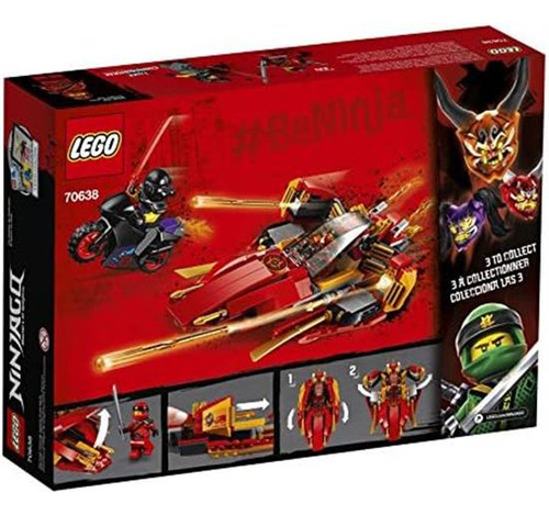 Set Juguete De Construcción Lego Ninjago Katana V11 70638