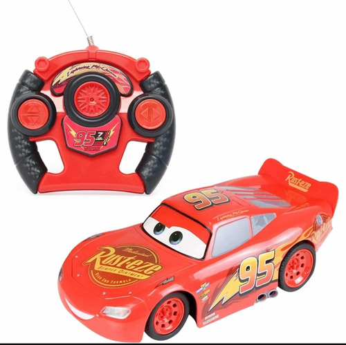 Juguete De Rayo Mcqueen Cars, Control Remoto