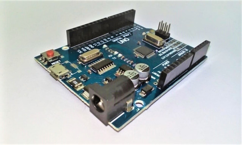 Tarjeta Arduino Uno R3 Micro Usb Mega328p Version Nueva