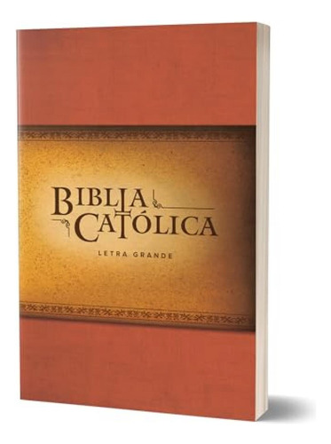 Libro : La Biblia Catolica Tamaño Grande, Edicion Letra _m