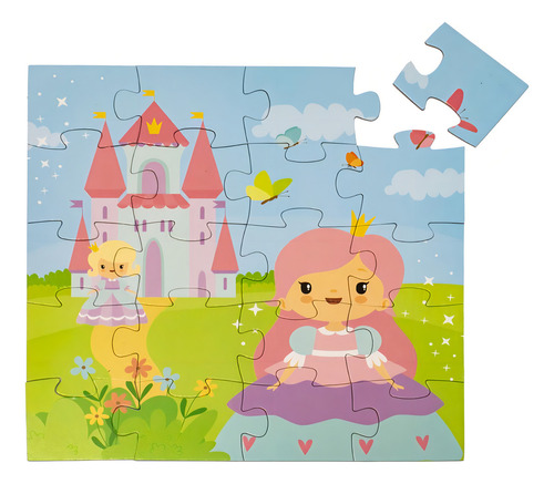 Kit Livro Brincar É Divertido! Princesas por Brijbasi Art Press Edição 1 Box Com Um Livro De Atividades, Quebra-cabeça, 5 Personagens Interativo E 3 Peças Em Eva Português 2024 por Editora Happy Books
