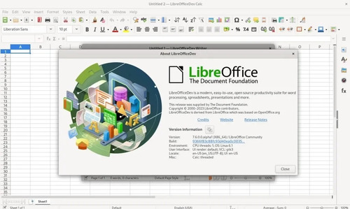Libre Office 24.8 Paquete De Oficina. Instalación