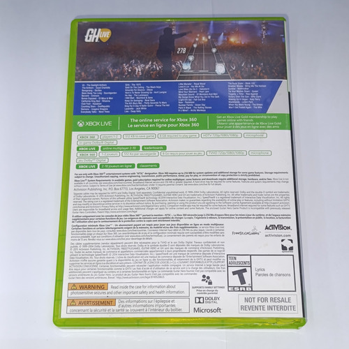 Guitar Hero Live Xbox 360 (Reacondicionado)