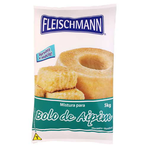 Imagem 1 de 4 de Mistura para bolo Fleischmann aipim 5 kg
