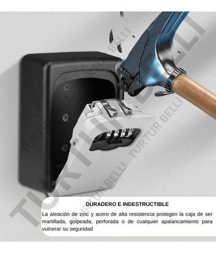 Caja Fuerte De Almacenamiento De Llaves O Tarjetas De Acceso
