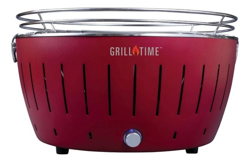 Grill Time Portable Charcoal Grill-read
