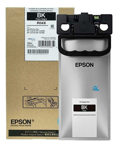 Tinta Epson T942120 Negro Wf-c5210-c5290-c5710-c5790 R04l