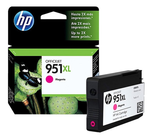 Cartucho Hp 951xl - 17 Ml - Alto Rendimiento