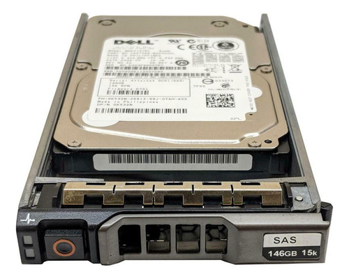 Disco Duro Dell 146gb Sas 15k 2.5, Servidor Gen 11-13, K532n (Reacondicionado)