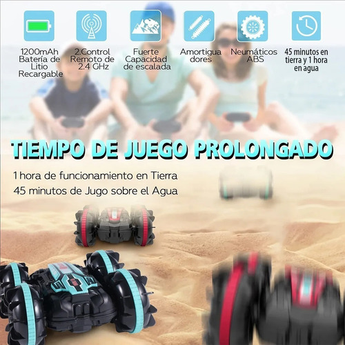 Coche Anfibio Con Conducción Doble Lado Y Rotación De 360°