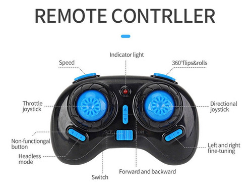 Para Jjrc H36f Rc Drone, Coche De Barco, 6 Ejes, Land Water