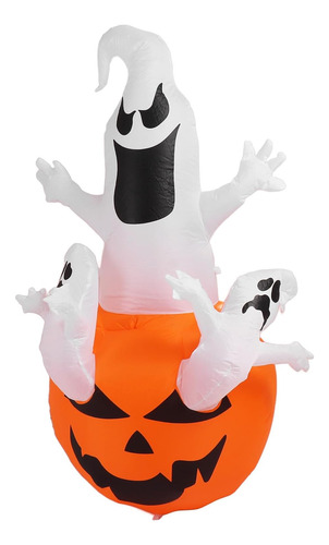 Fantasma De Calabaza Soplada De Halloween De 6 Pies